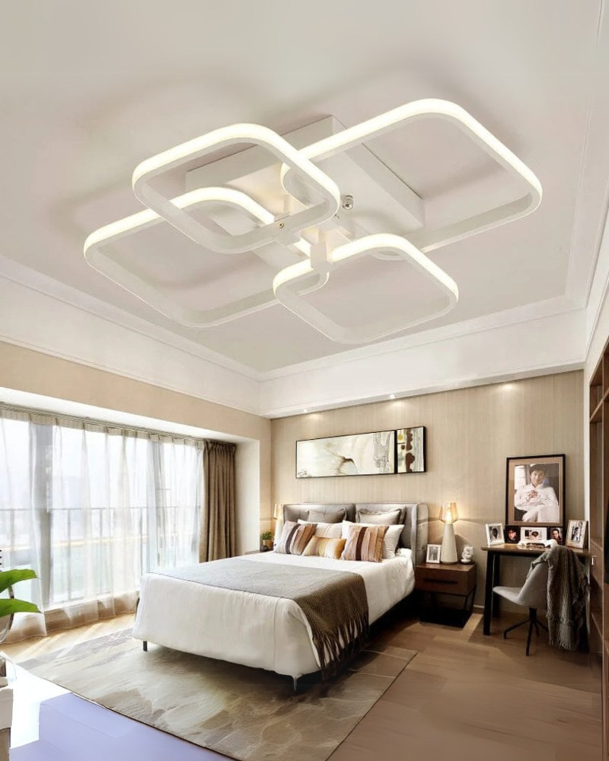 Modenelle – Lámpara de Techo Minimalista con Brillo Contemporáneo