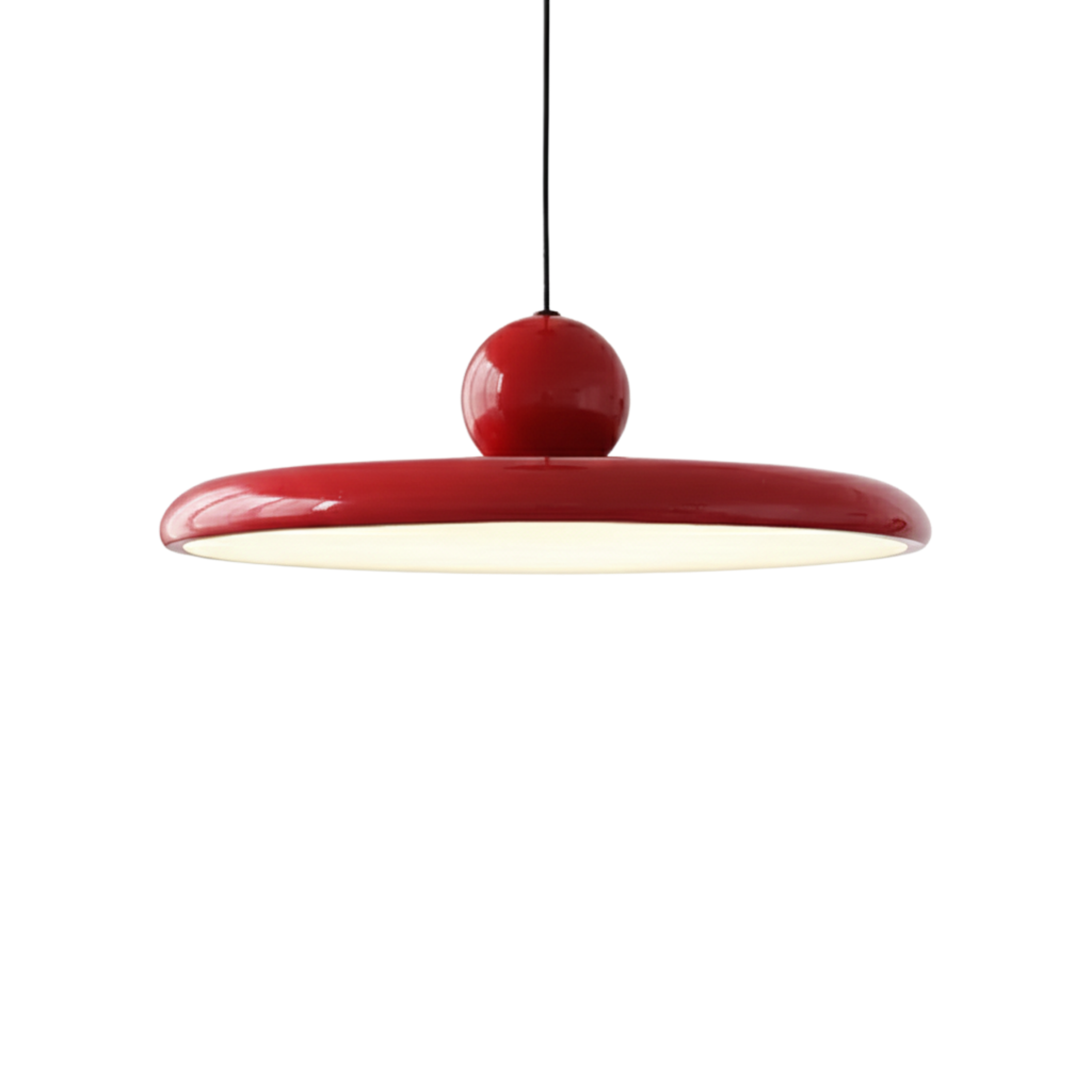 Clarion – závěsné skleněné svítidlo Bauhaus
