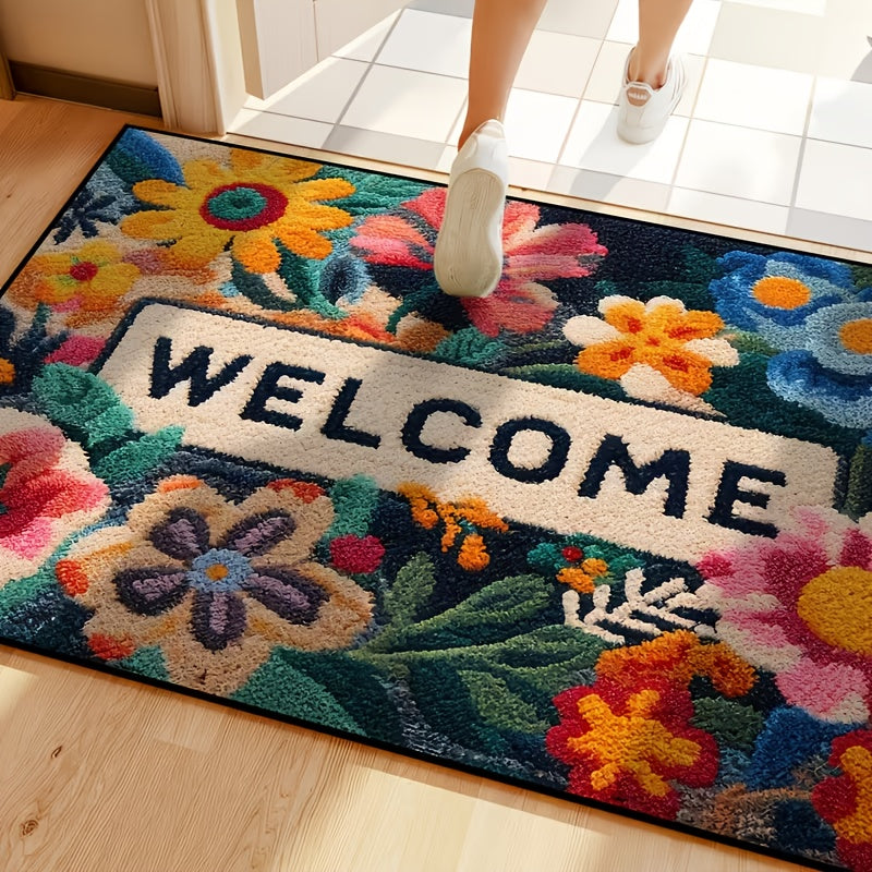 Colnes - Colorful Floral Spring Door Mat