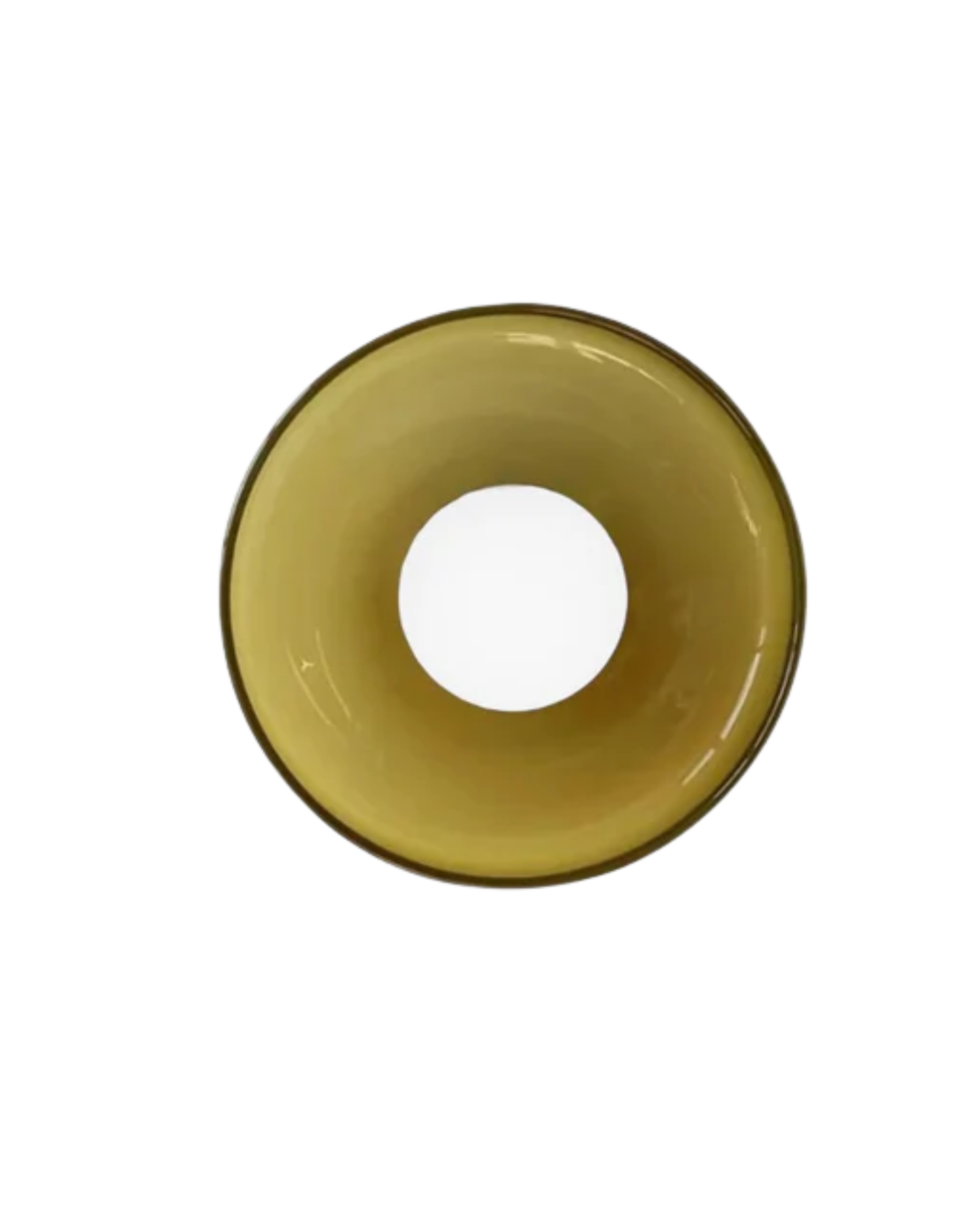 Alluryn – Applique murale moderne en verre et fer avec lumière chaude et design minimaliste Ø25cm