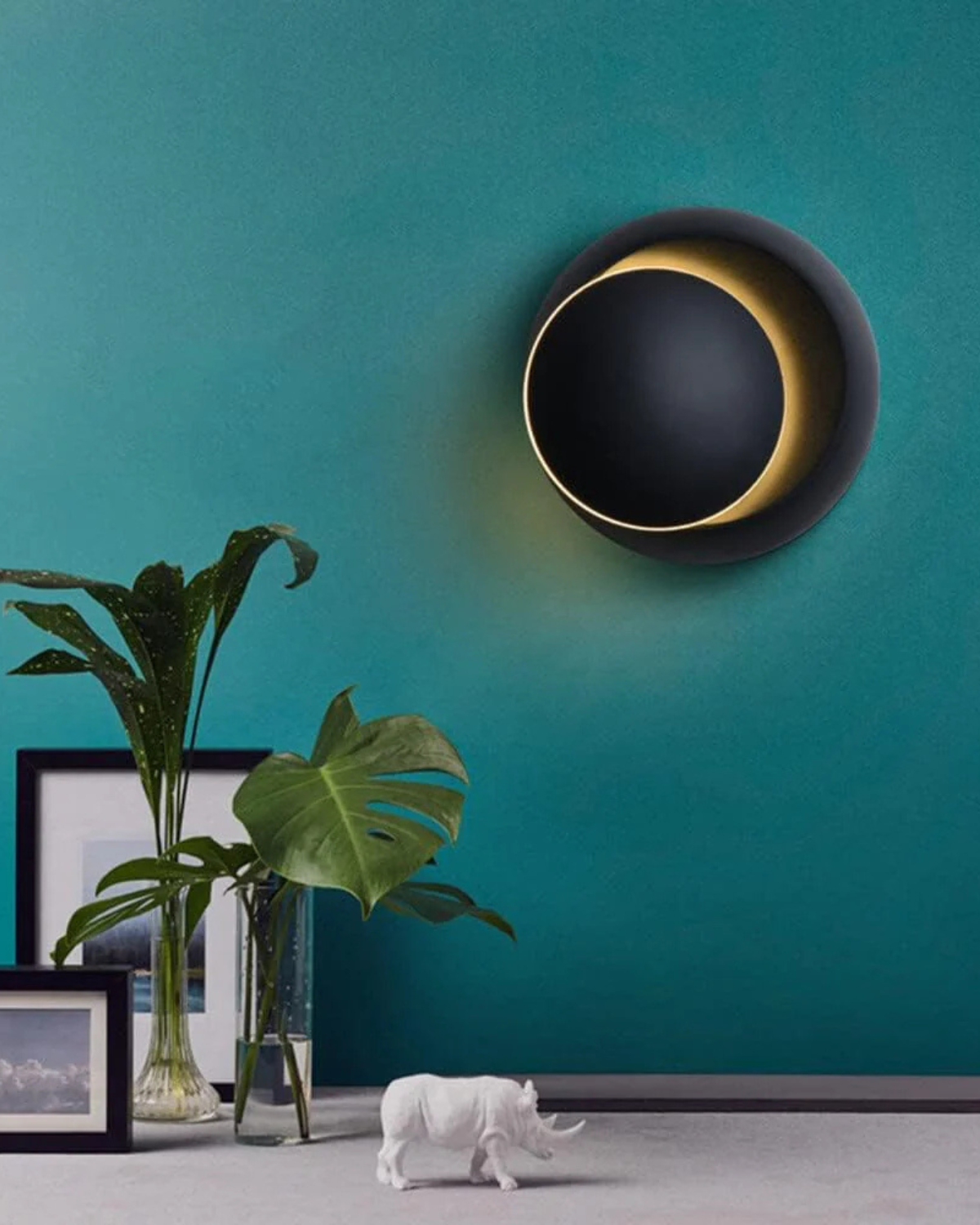 Halvyn – Szoborszerű fali lámpa hangulatos LED fényárammal