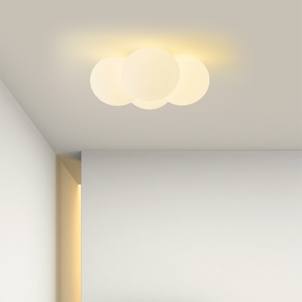 Dimban - Plafonnier à bulles Nuage blanc moderne