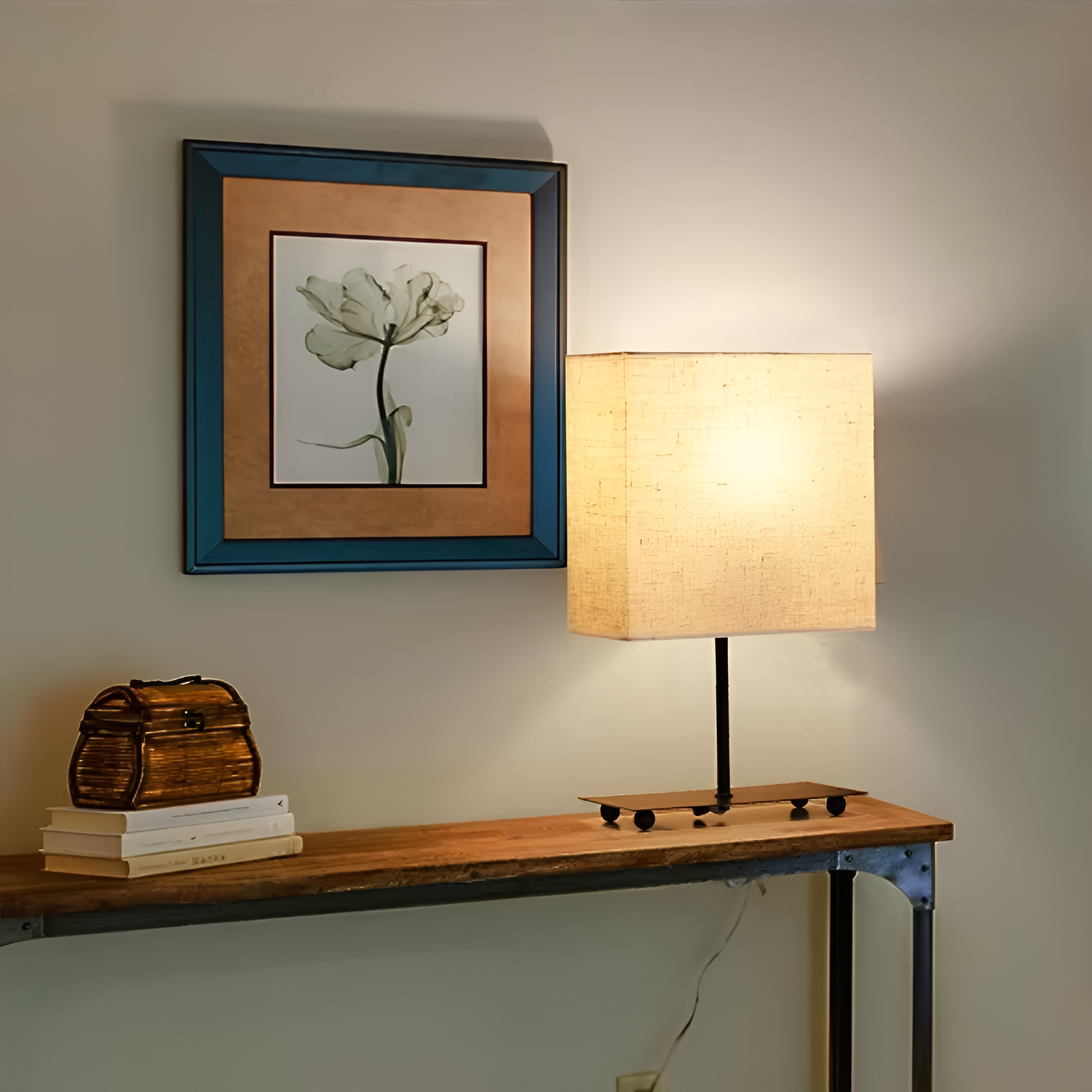 Velmira - Lámpara de Mesa con Encanto Retro