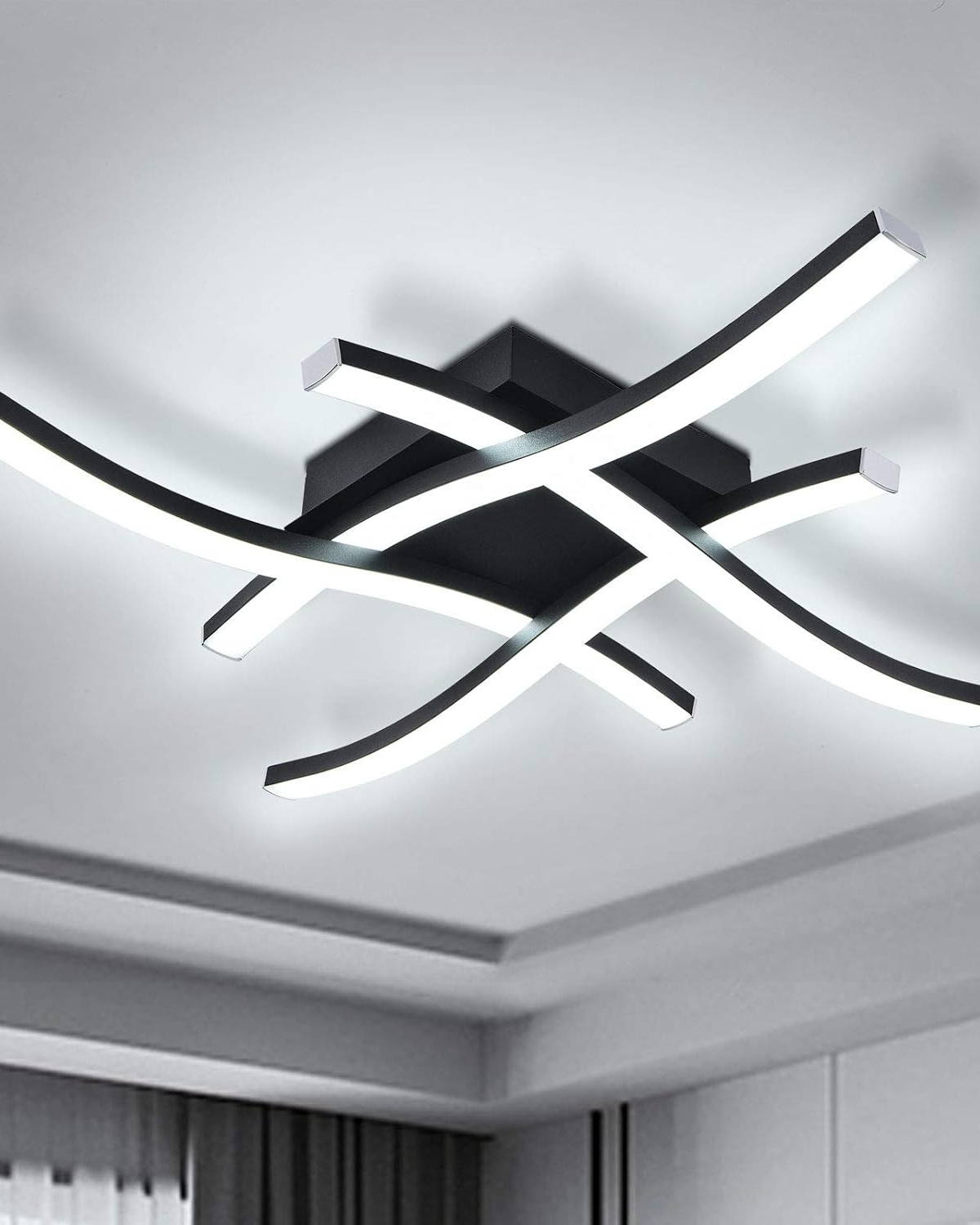 Fluxarelle – Folyékony Forma Egyszerű Mennyezeti Lámpa