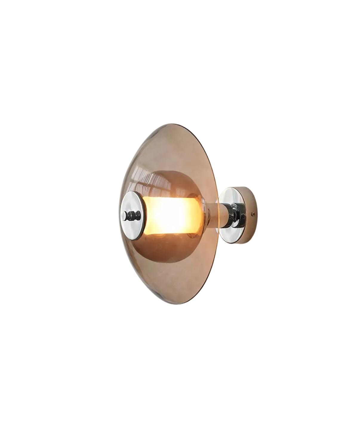 Opalienne – Lámpara de pared minimalista escultórica opalina