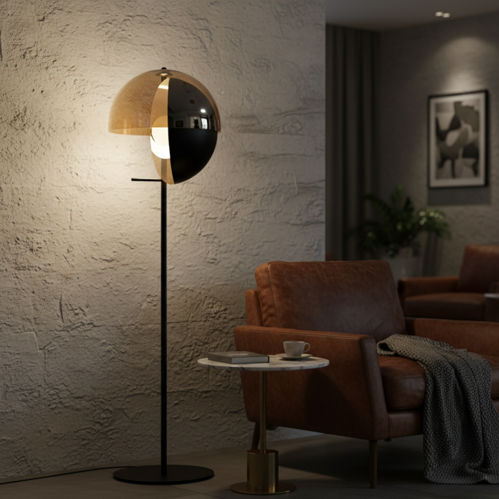 Eryndor – Elegáns Üveg Modern Állólámpa