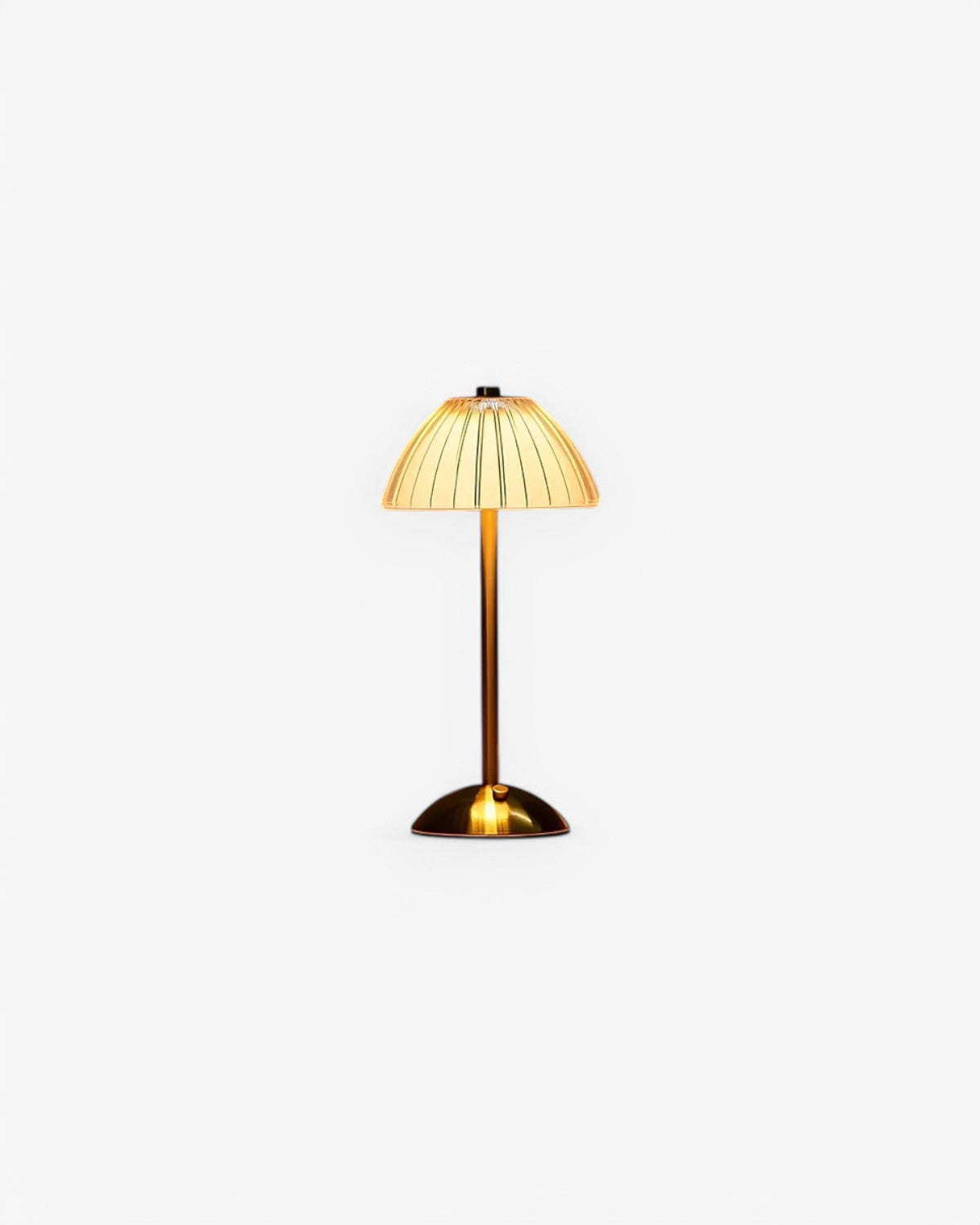 Glyntara – Lampada da Tavolo Ricaricabile con Tre Colori di Luce Regolabili