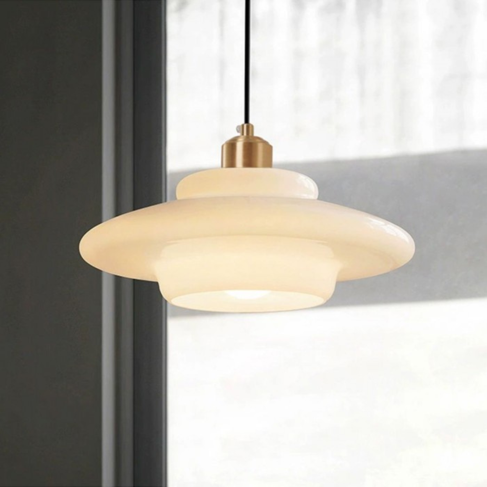 Caelis - Art Deco Glass Pendant Light