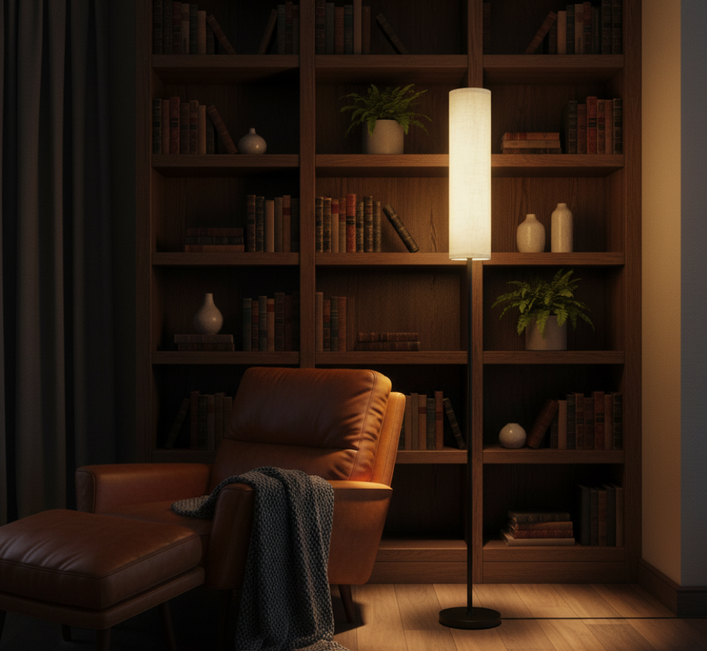 Elaren - Elegáns Modern LED Állólámpa Távirányítóval