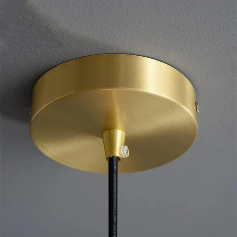 Zanthera – Vintage Retro White Jade Glass Pendant Light