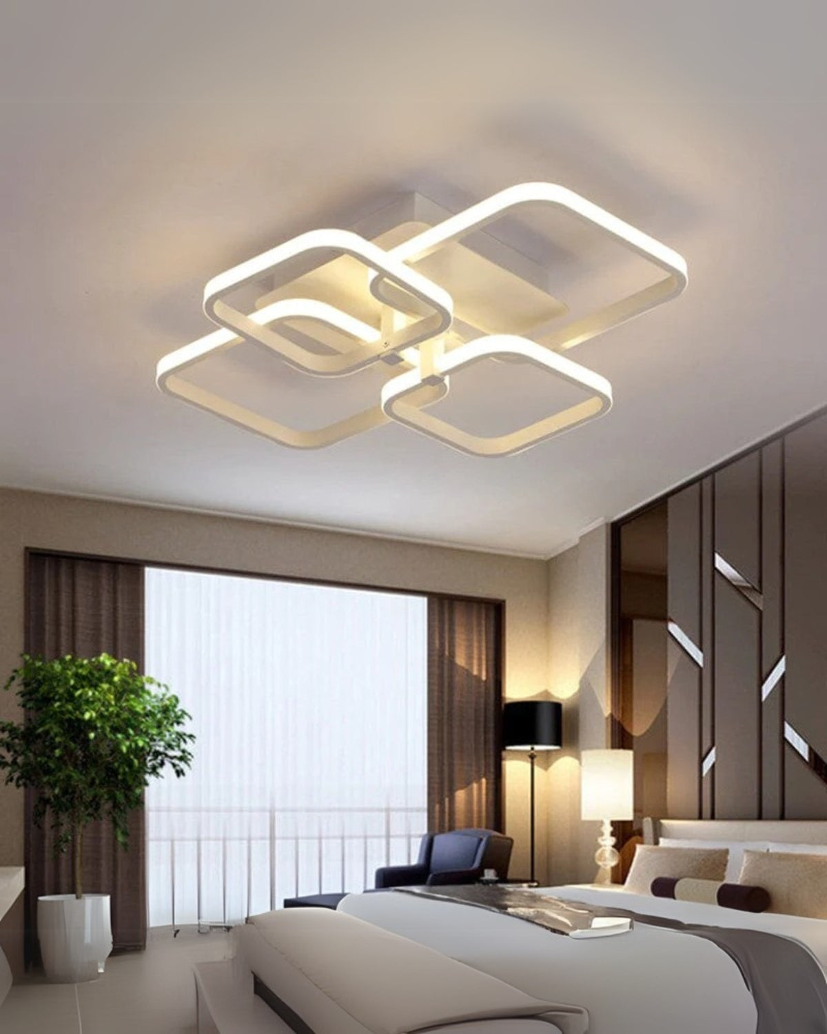 Modenelle – Lámpara de Techo Minimalista con Brillo Contemporáneo