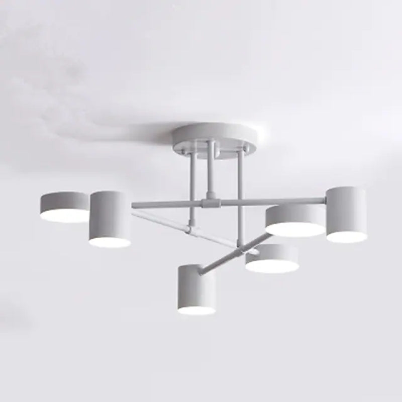 Astralux – Plafonnier circulaire moderne en noir et or