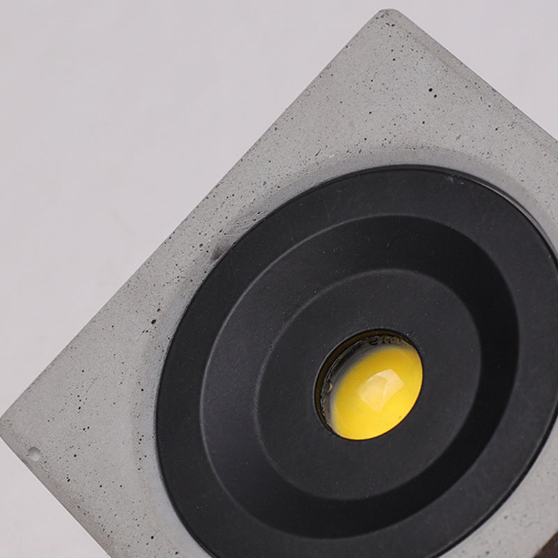 Cravell - Minimalist Cement Square Outdoor Wall Light