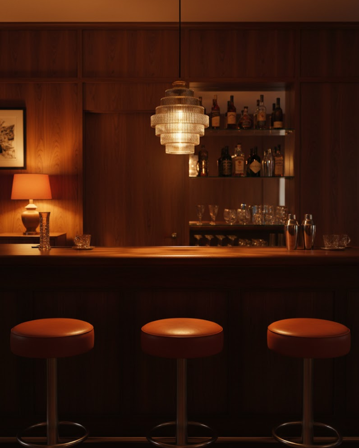 Elarin - Suspension Moderne à Étages