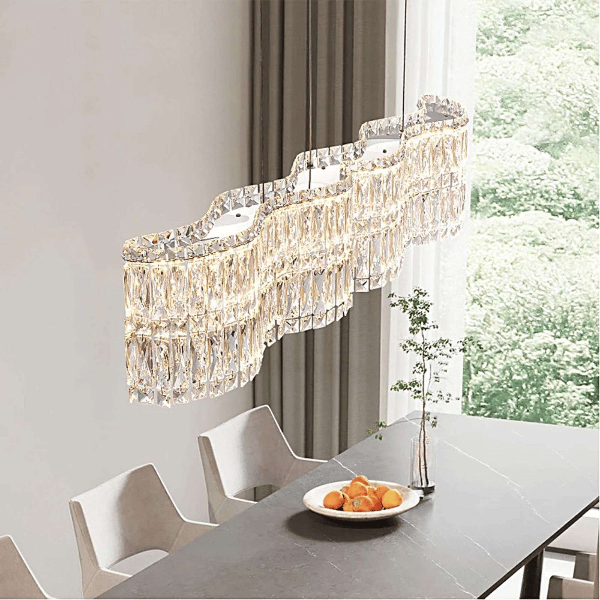 Lineaure- Modern Linear Suspension Chandelier
