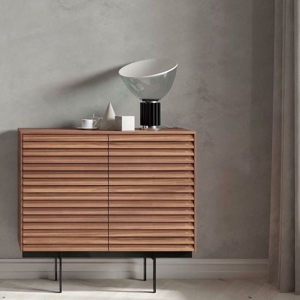 Elyvara - Lámpara de mesa de vidrio con forma de cuenco