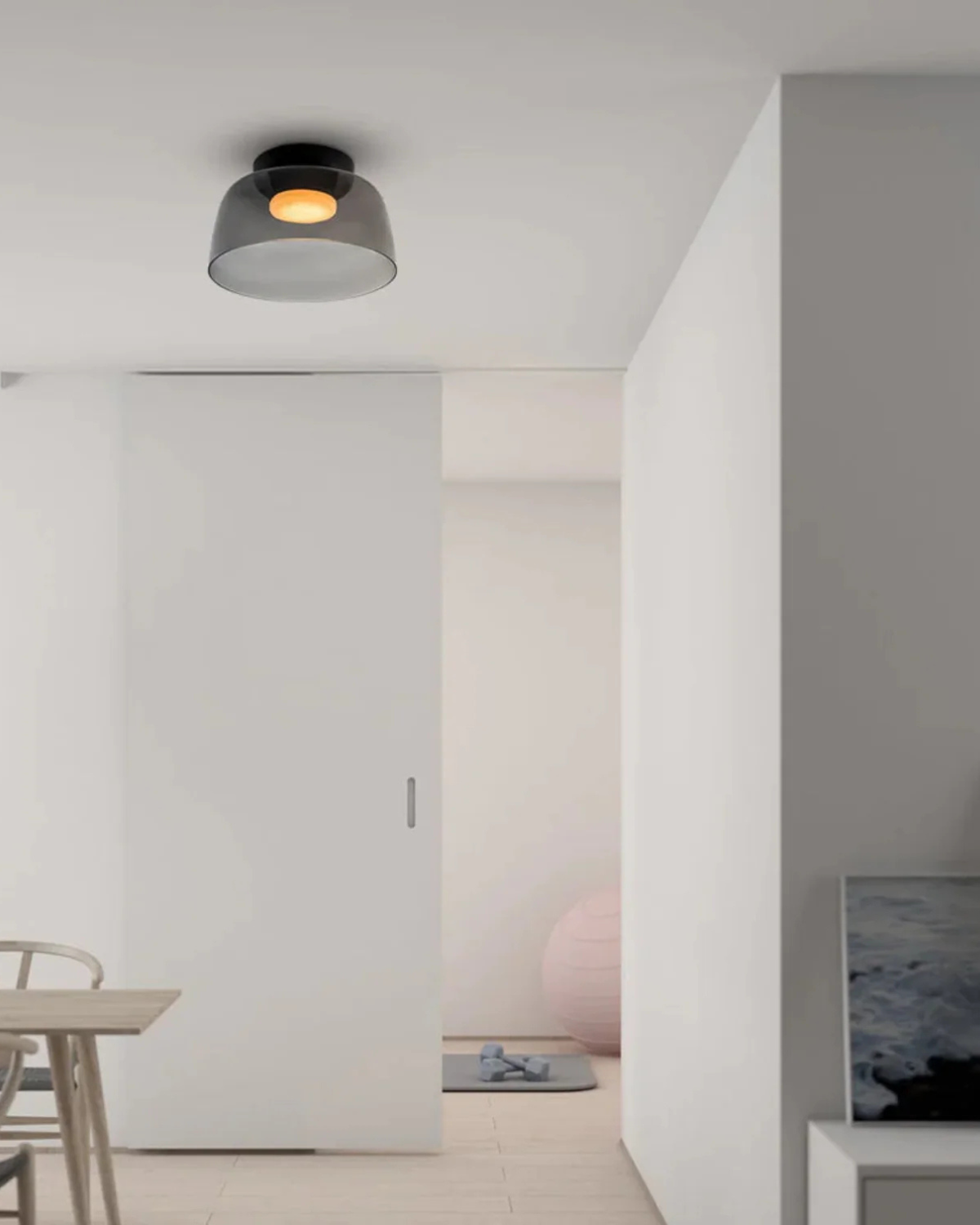 Nuvolira – Felhő ihlette szobrászati mennyezeti lámpa