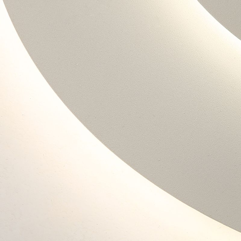 Arivode – Modern Round LED Ceiling Light White 50cm