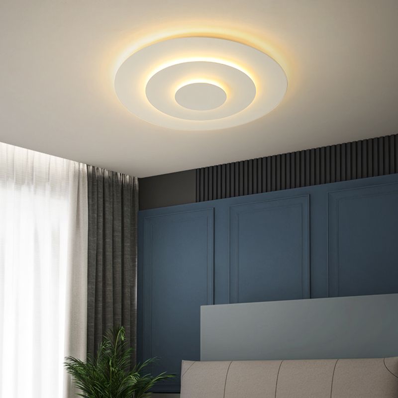 Arivode – Modern Round LED Ceiling Light White 50cm