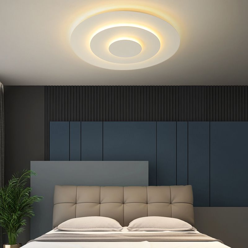 Arivode – Modern Round LED Ceiling Light White 50cm