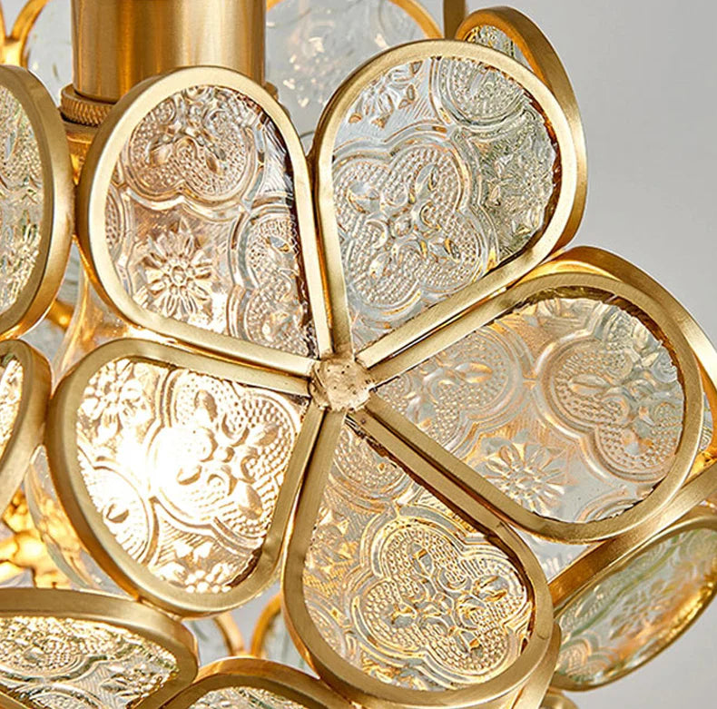 Florellin - Flower Glass Pendant Light