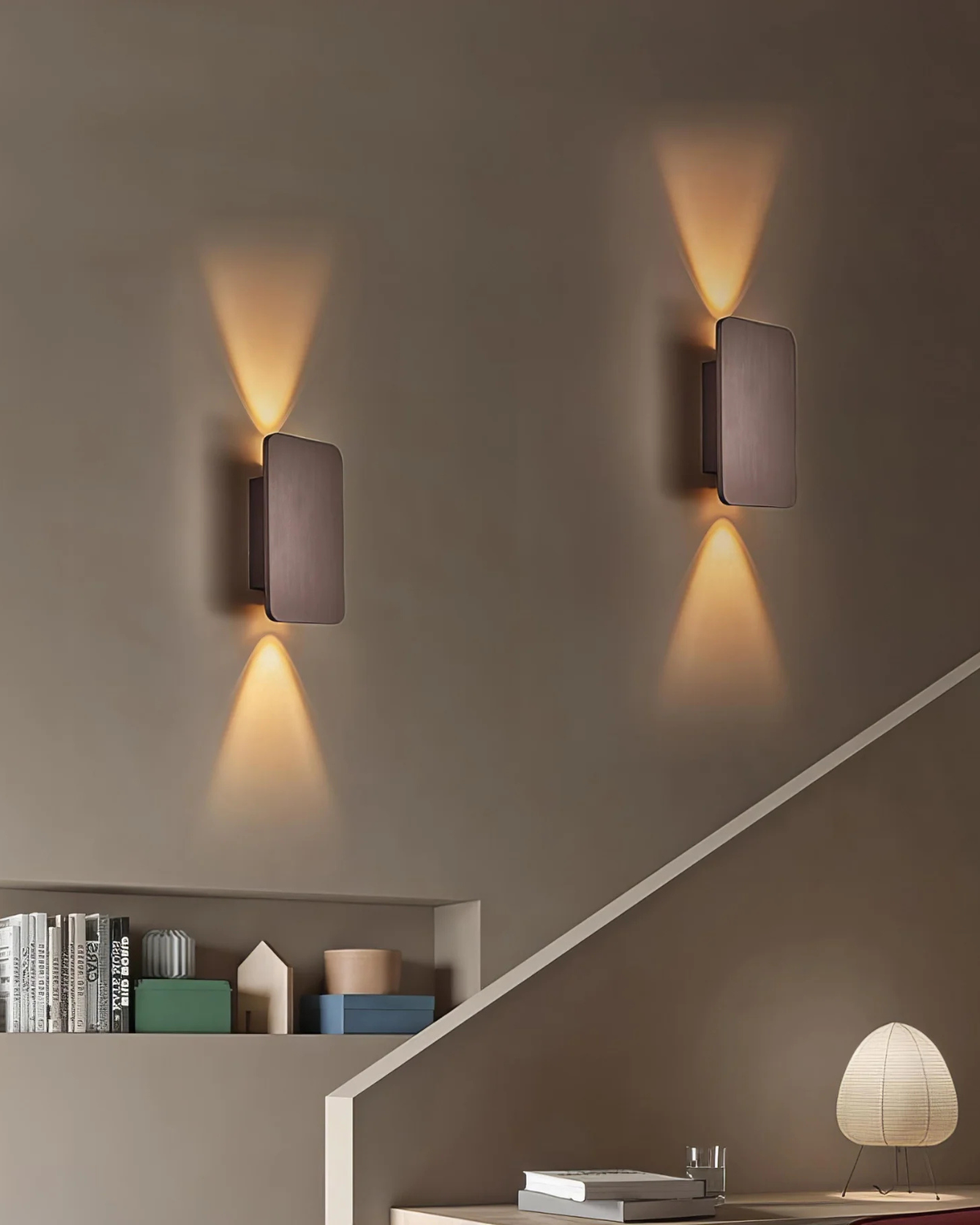 Esselune – Lámpara de pared moderna y minimalista