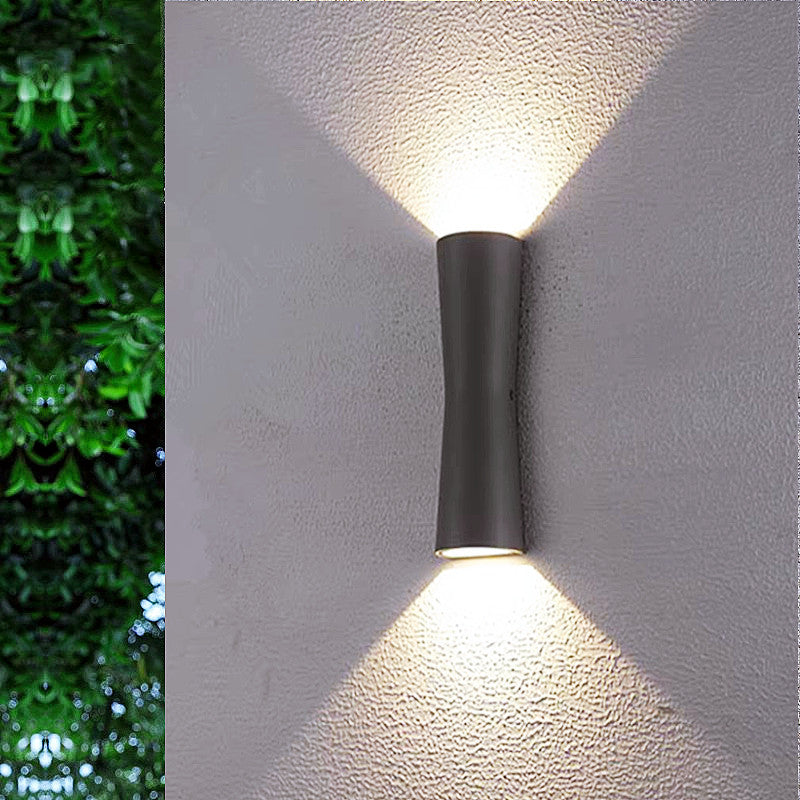 Esvair - Orr Minimalistisk Fakkel Metal Akryl LED Udendørs Væglampe