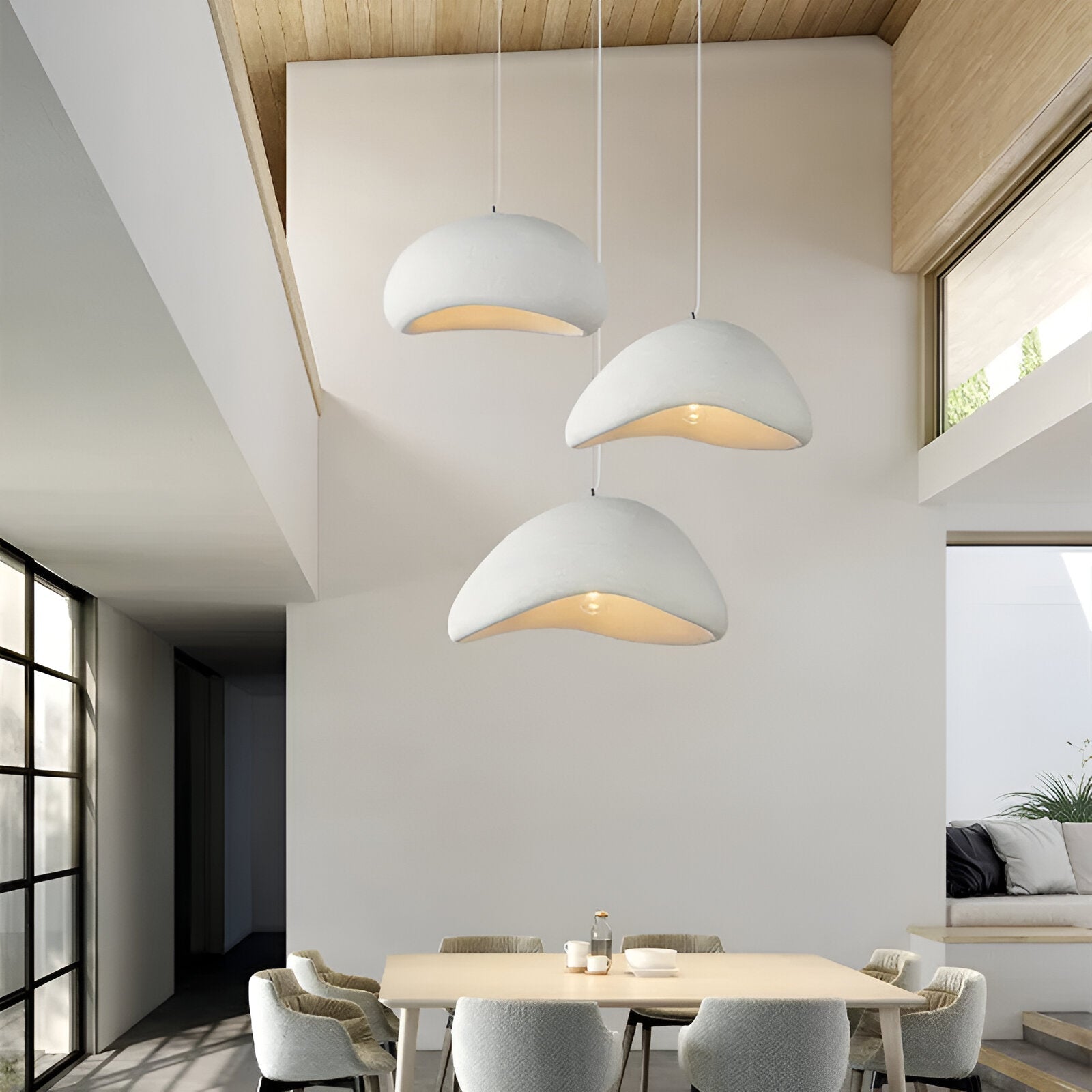 Orizu - Nordic Wabi Sabi Fiberglass Pendant Light