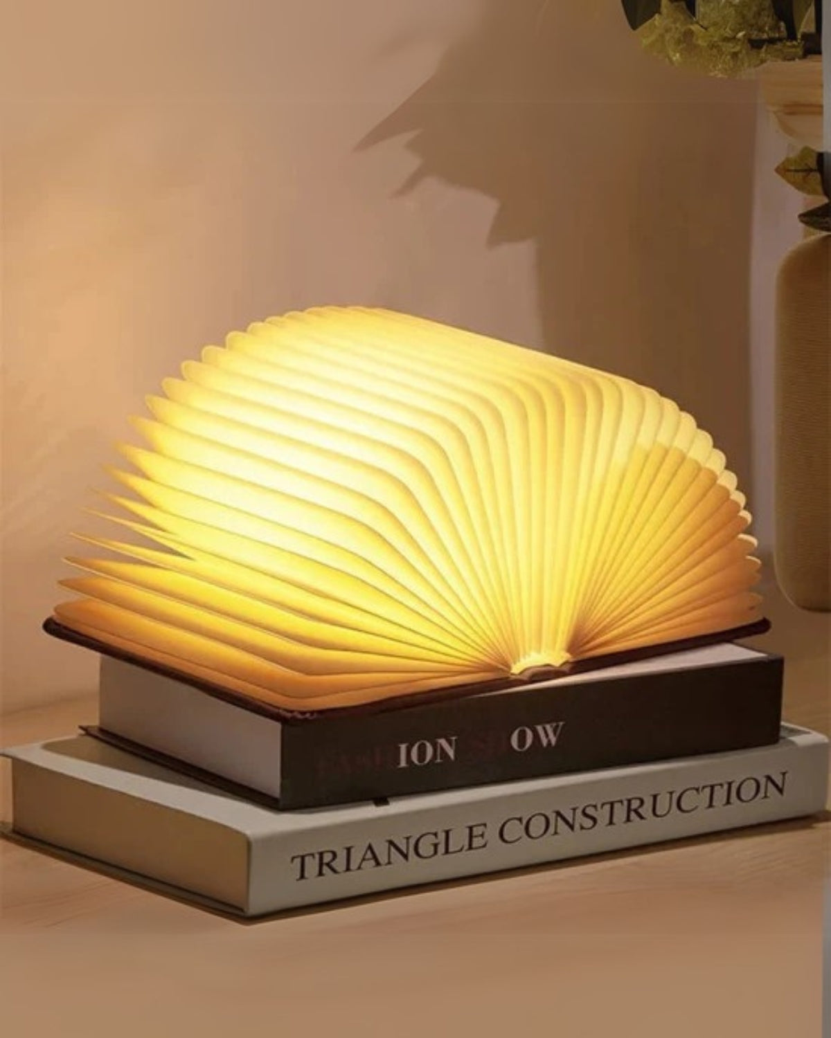 Narrion - Lámpara de mesa luminosa para libros