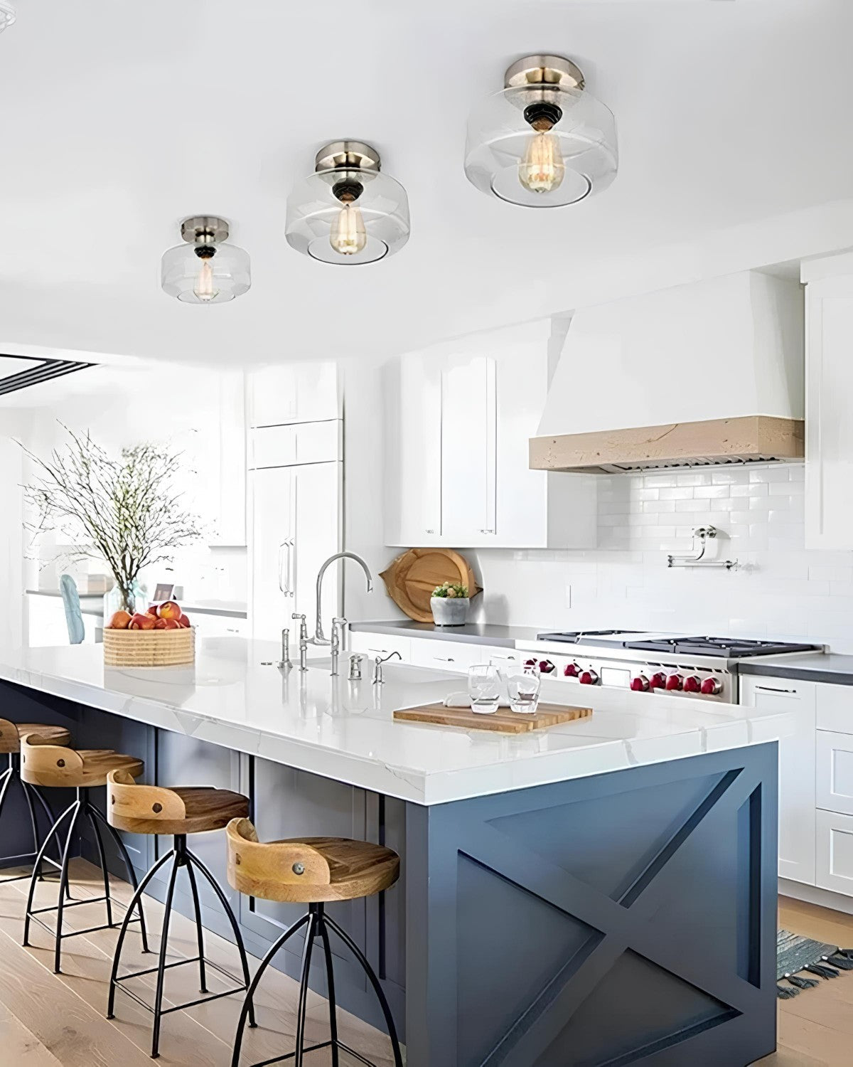 Clarbane – Városi Egyszerű Szobrászati Mennyezeti Lámpa