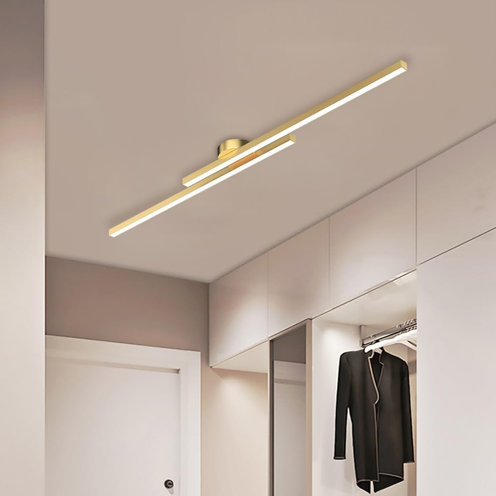 Cavien – Lámpara de Techo LED Lineal de Aluminio Ultrafina