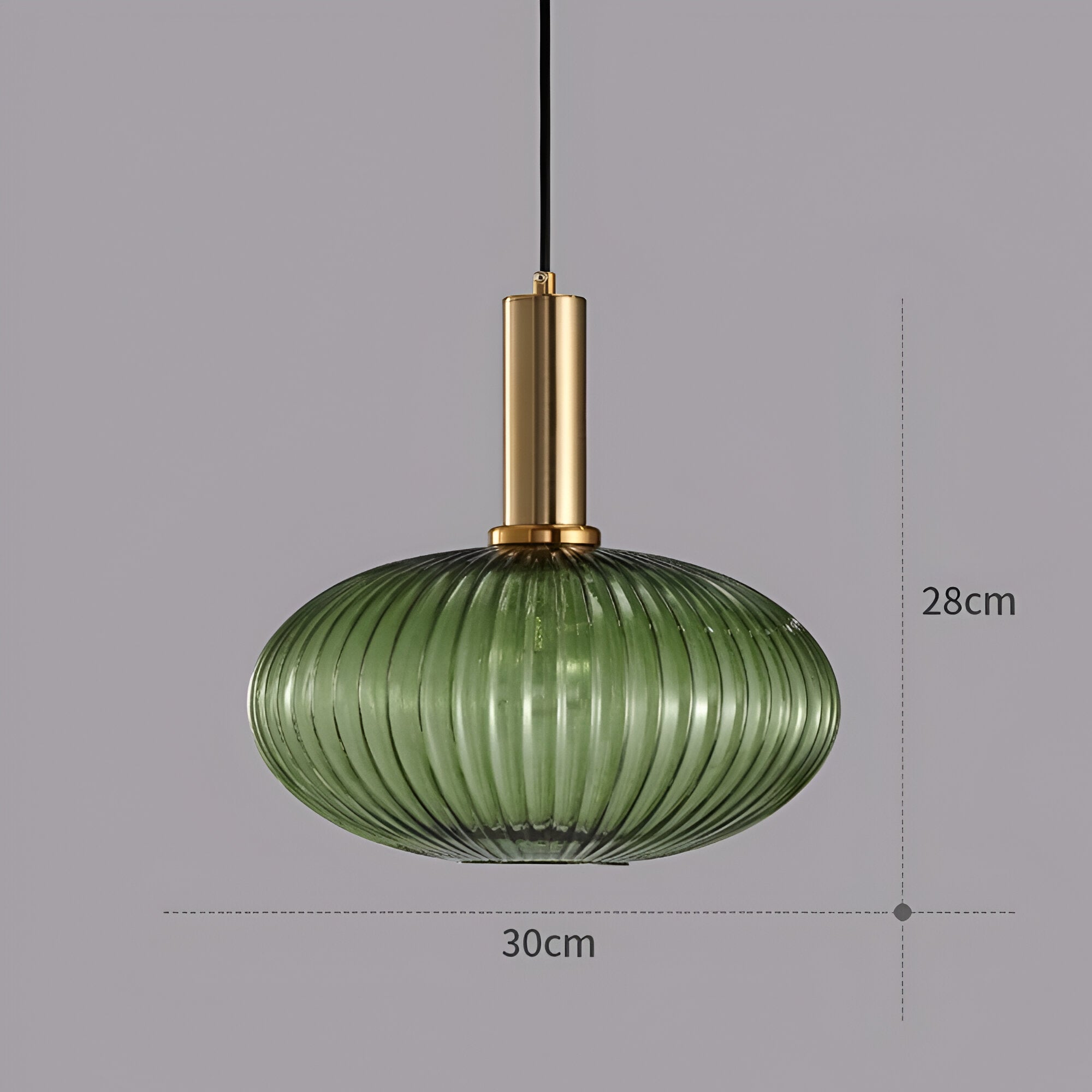 Ezryn - Nordic Colorful Glass Retro Pendant Light