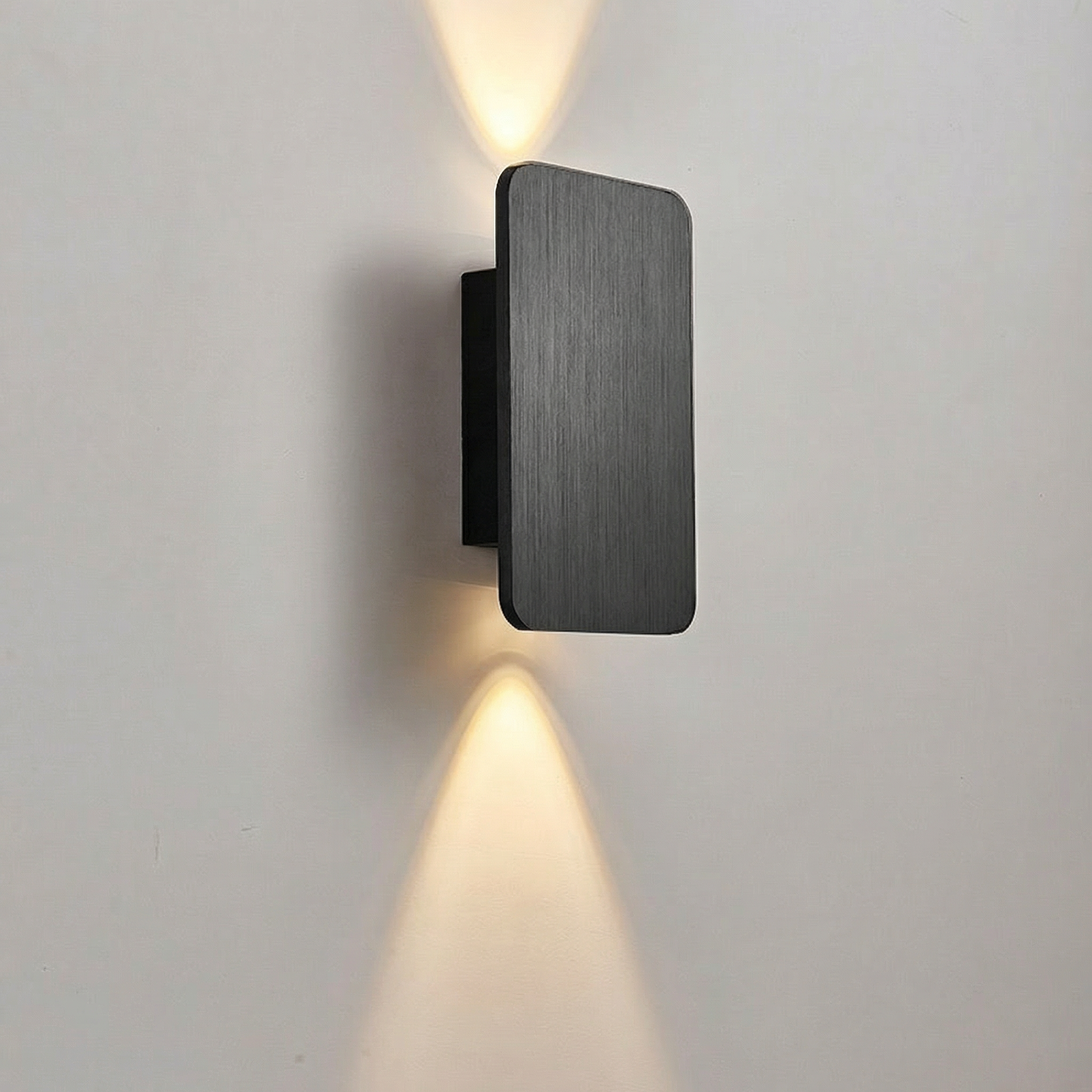 Cireonn - Brushed Aluminium Up Down Wall Lamp
