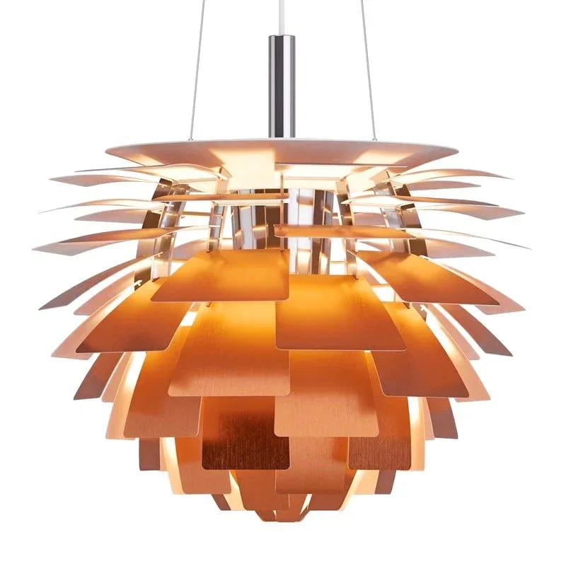 Artilume- Sculptural Layered Leaf Chandelier