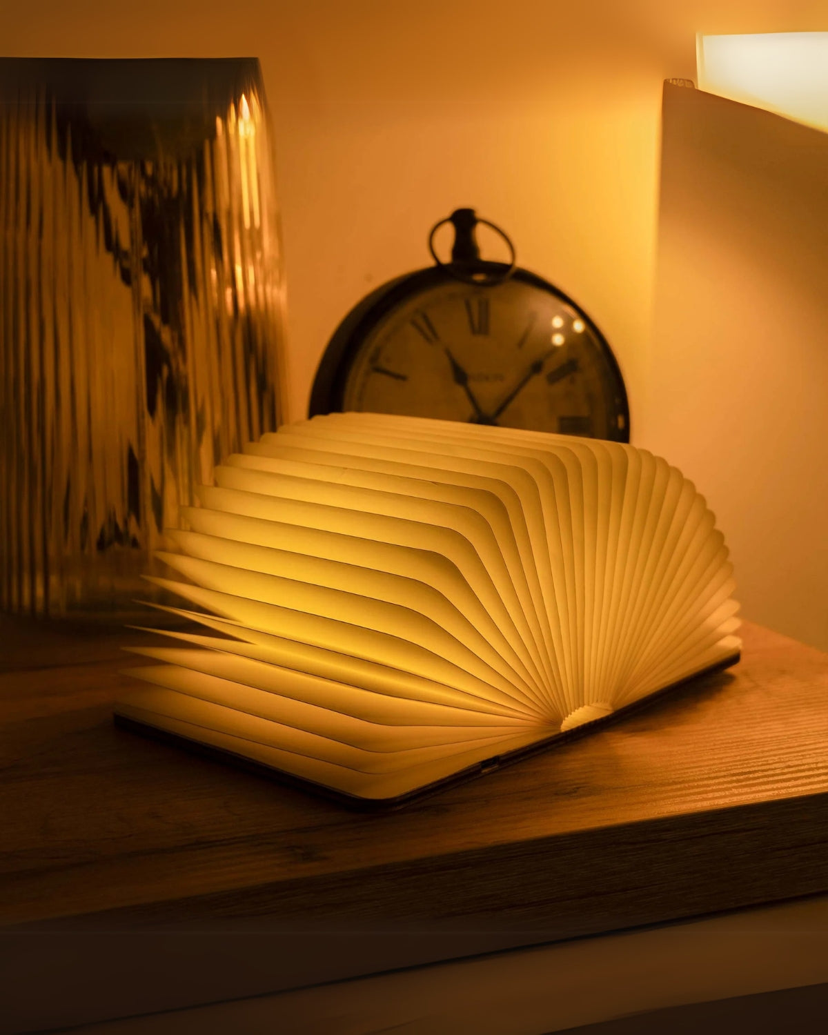 Narrion - Lámpara de mesa luminosa para libros