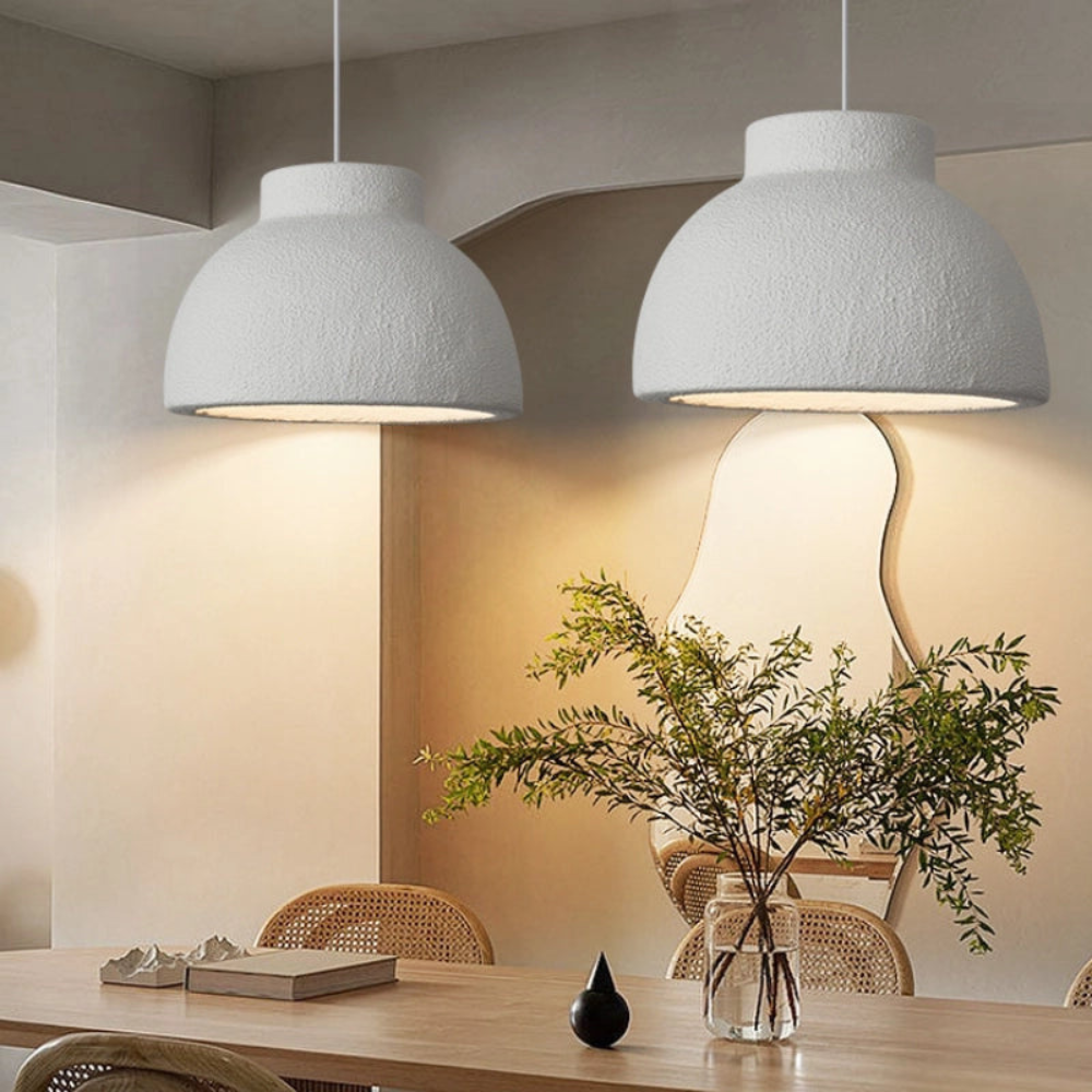 Orythea - Nordic Bowl Minimalist Polystyrene Pendant Light