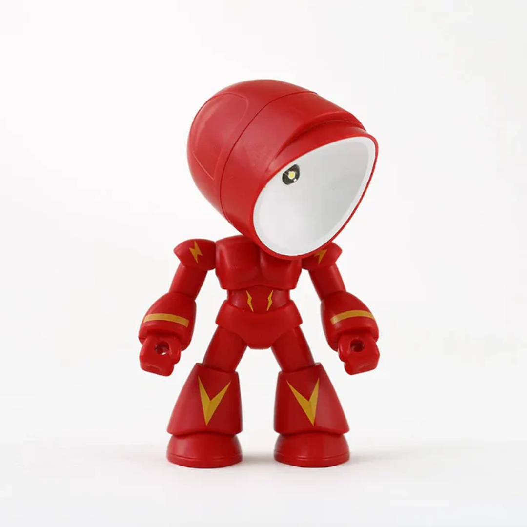 Novaryn – Lampada da Tavolo LED Ispirata a un Robot Moderno, 1 Luce