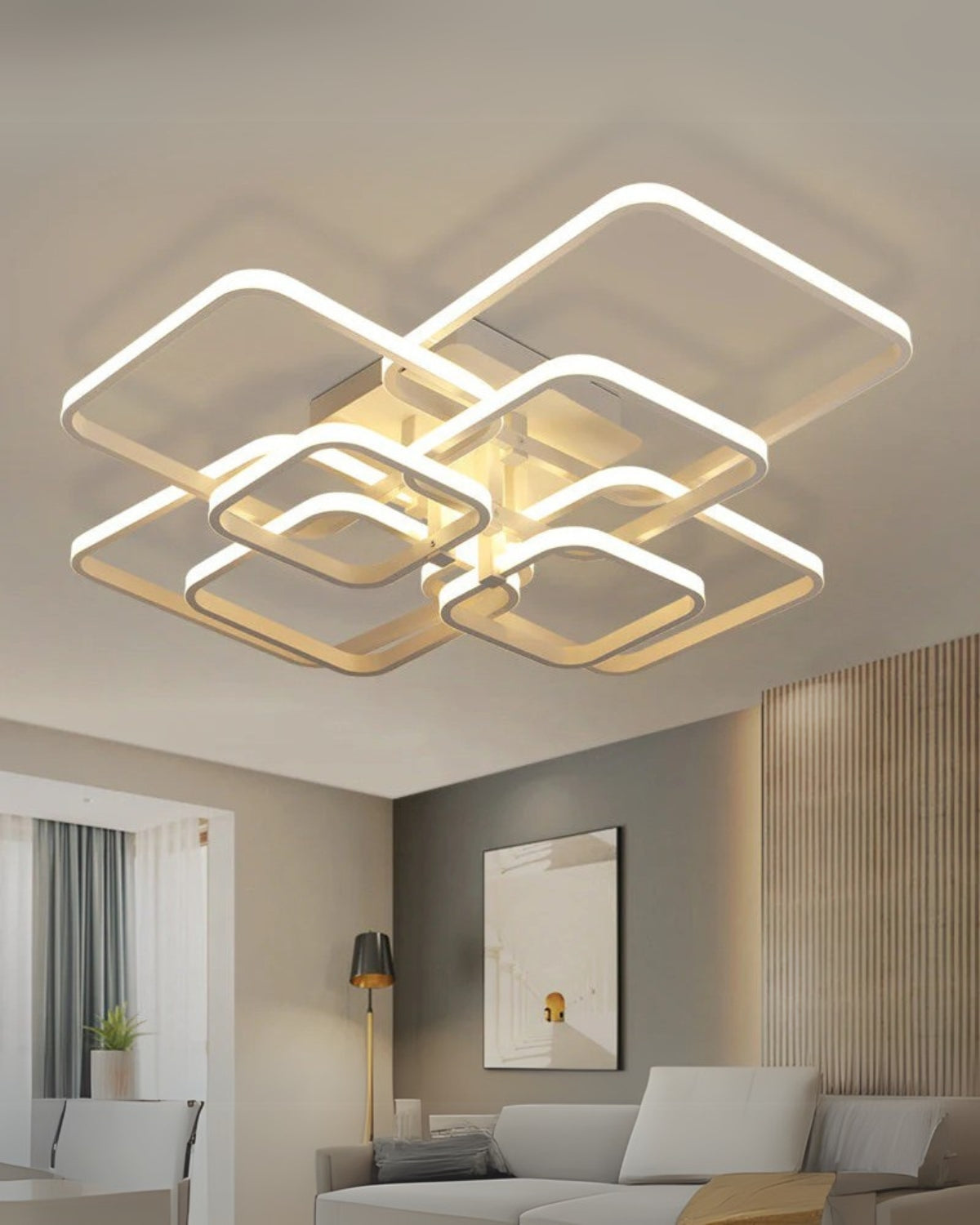 Modenelle – Lámpara de Techo Minimalista con Brillo Contemporáneo