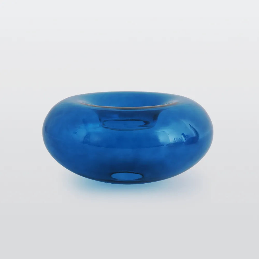 Cedora - Plafonnier globe en verre ambré