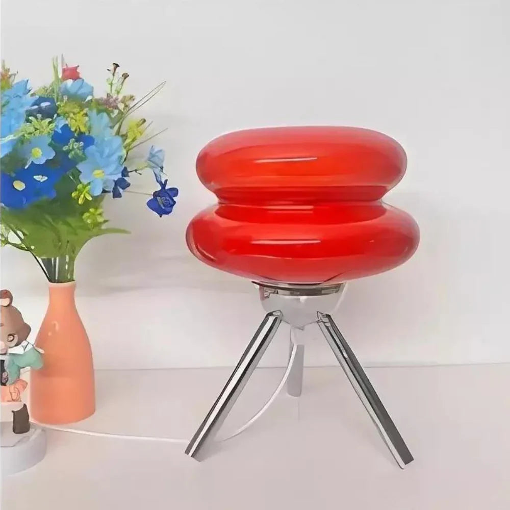 Minurelle – Lampada da tavolo a treppiede Sogno Pastello