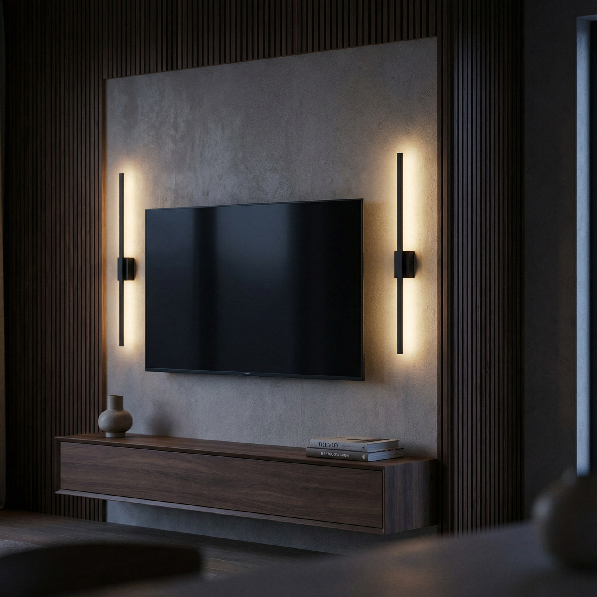 Viord – Moderní LED nástěnné svítidlo do obývacího pokoje