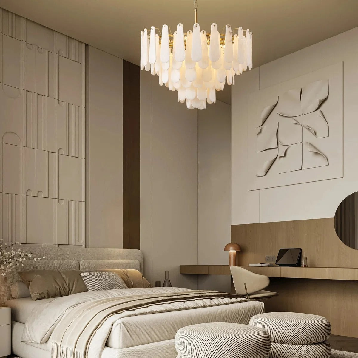 Vireline- Elegant Minimalist Pendant Chandelier