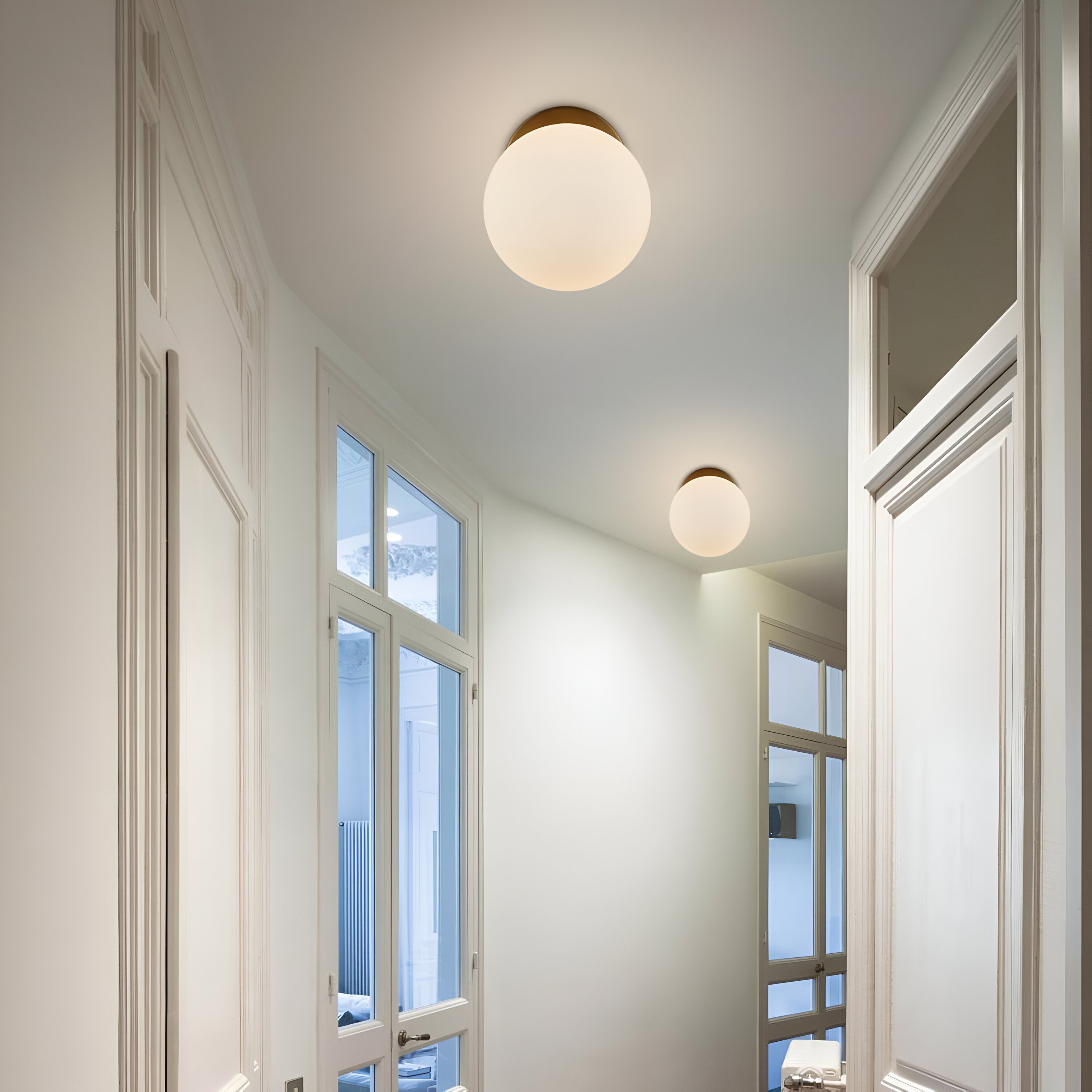 Ariavine – Nordic Glass Shade Wall Light