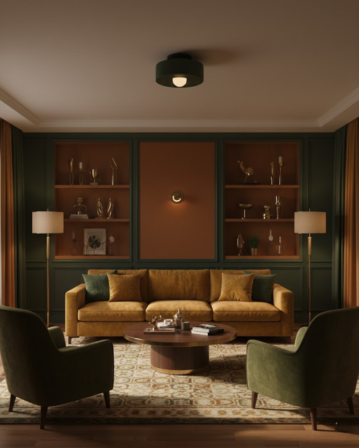 Cirvane – Lampada da soffitto in resina moderna Le Cercle