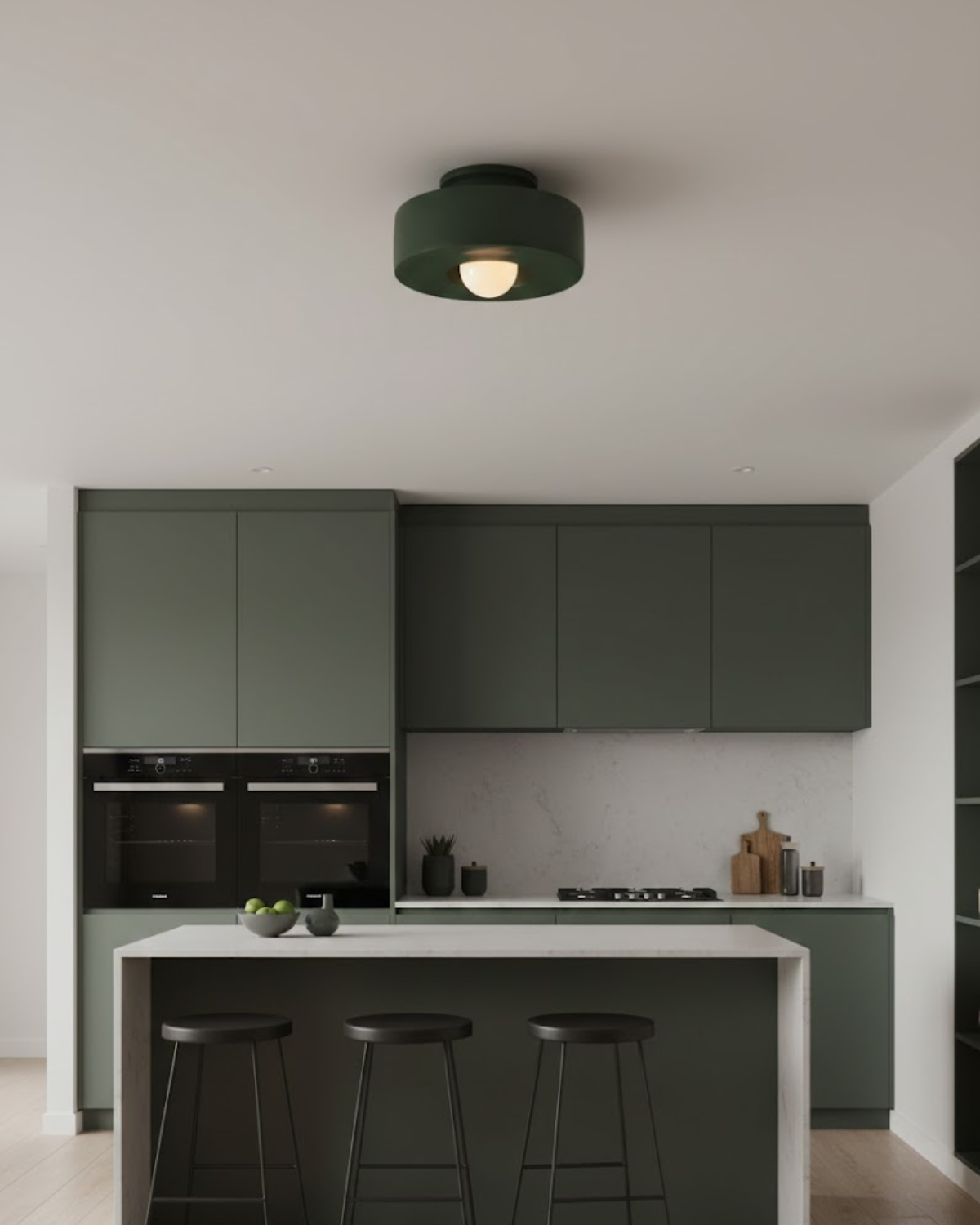 Cirvane – Lampada da soffitto in resina moderna Le Cercle