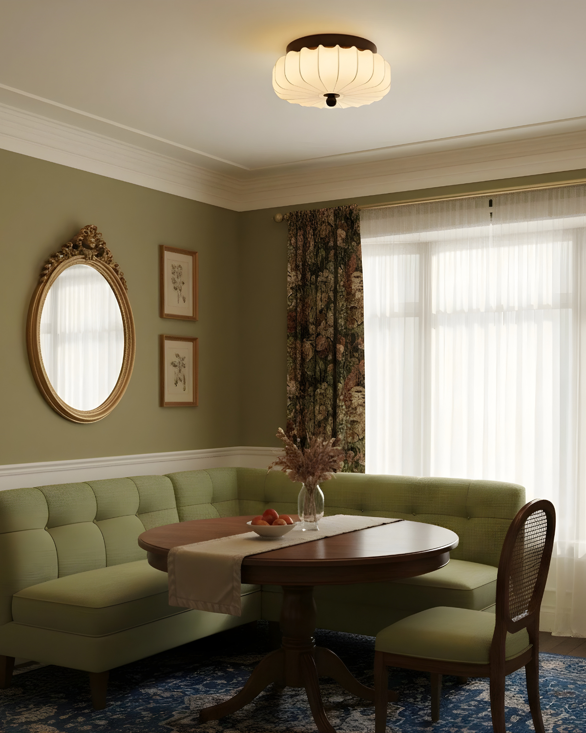 Coquillara – Szoborszerű kagylóformájú beépített mennyezeti lámpa