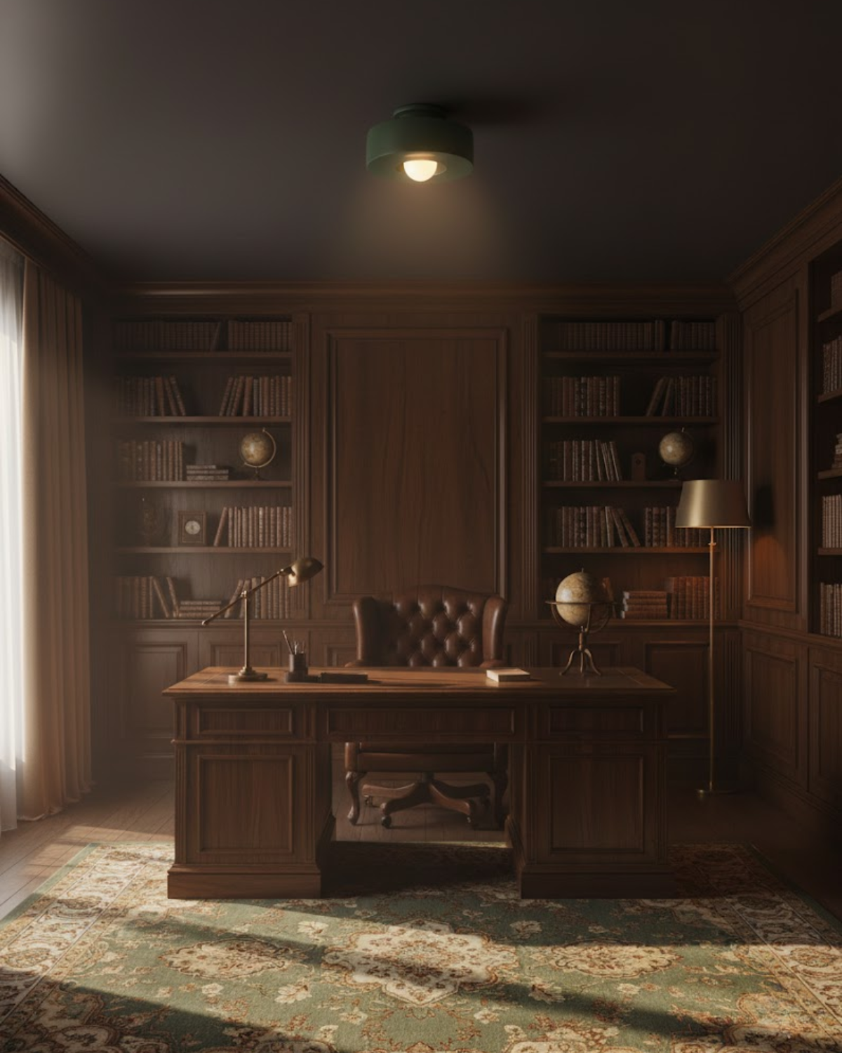 Cirvane – Lampada da soffitto in resina moderna Le Cercle