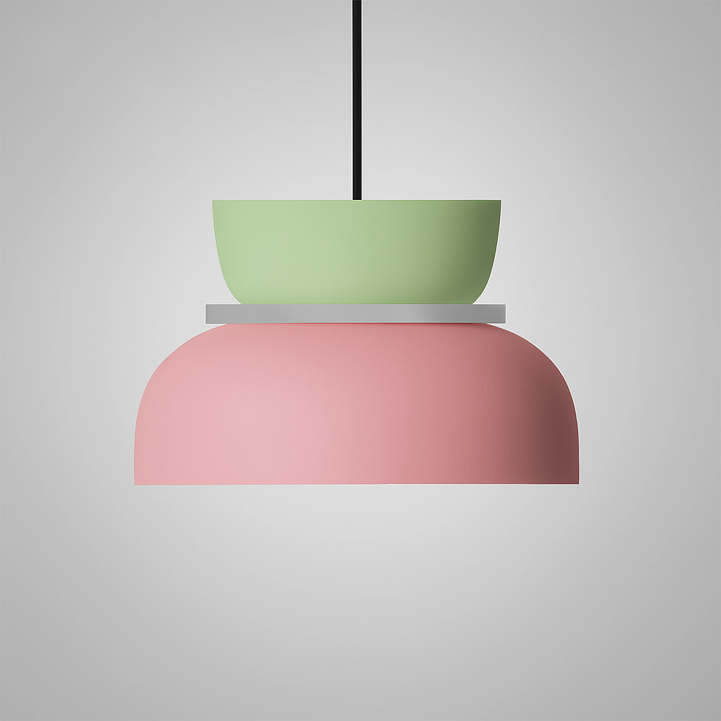 Zenvoria – Nordic Dual Tone Dome Pendant Light LED