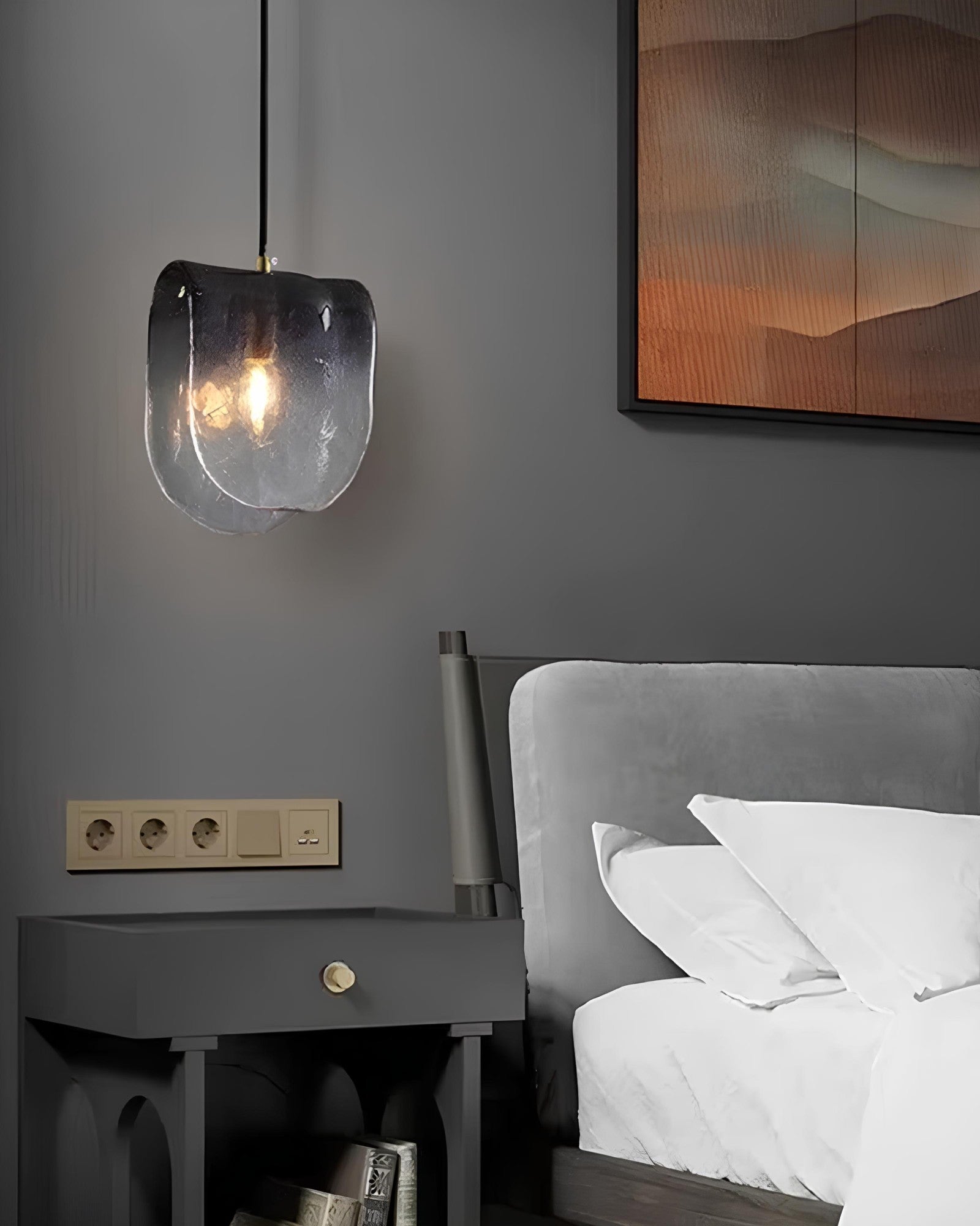 Elyvon – Lebegő Üveg Modern Lámpa