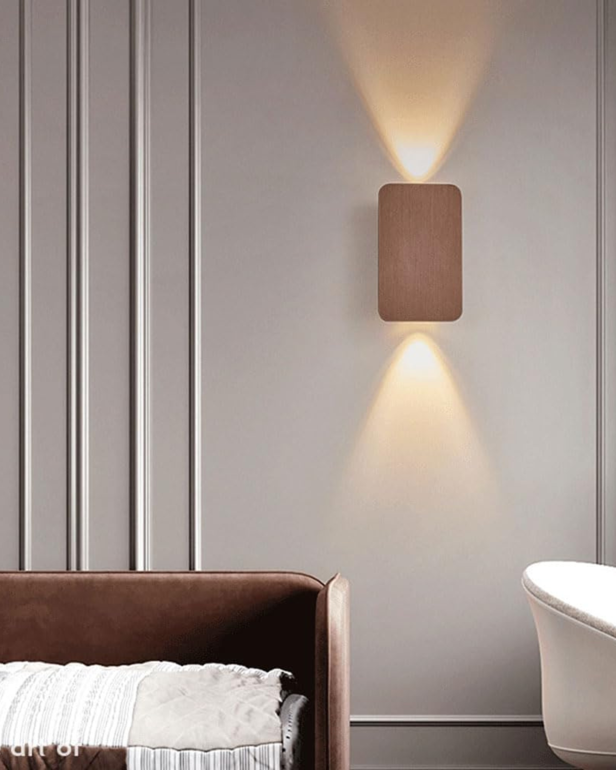 Esselune – Lámpara de pared moderna y minimalista